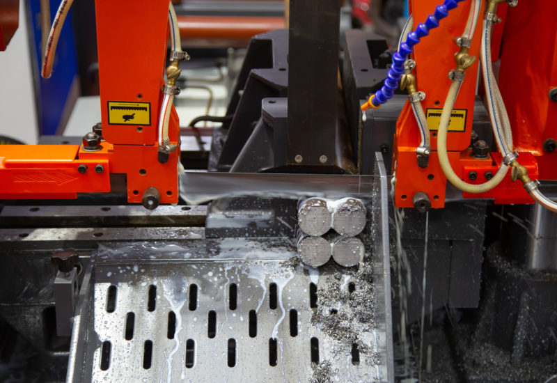 Bandsaw Cutting